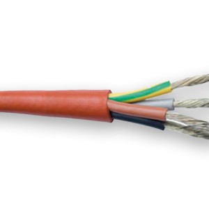 Saunový silikonový kabel
