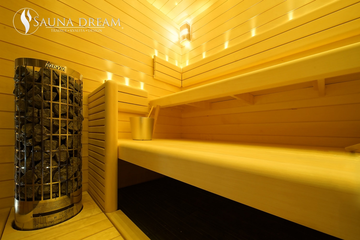 Vniřní sauna na míru IDEAL