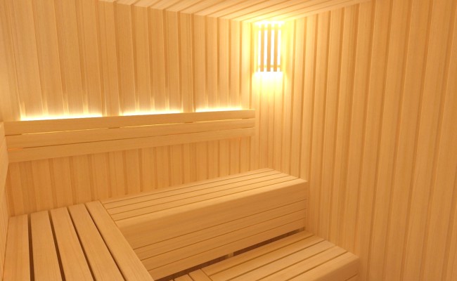 Vniřní sauna na míru IDEAL