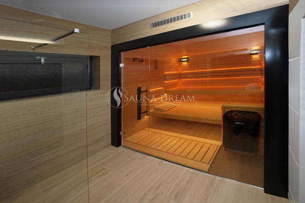 Interiérová sauna COMFORT 600x400