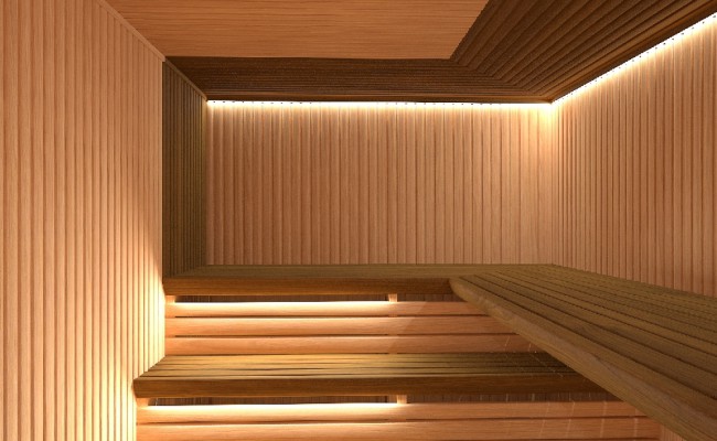 Modern-sauna- vnitřní