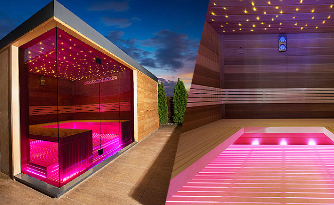 Moderní-venkovní-sauna-