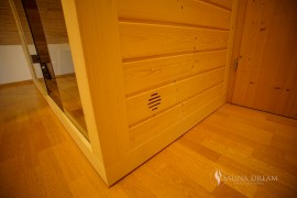 Integrovaná ventilace sauny Saunadream