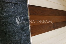 Kamenná stěna sauny