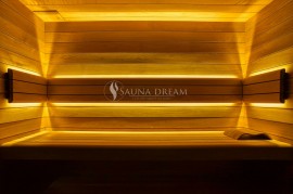 Luxusní sauna Saunadream- lavice do sauny