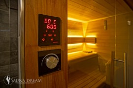Luxusní sauna Saunadream- ovládání sauny