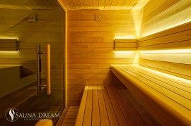 Luxusní sauna Saunadream- panoramatická sauna