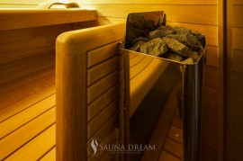 Luxusní sauna Saunadream- saunová kamna