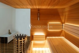 Sauna Saunadream Západní červený cedr, Osika